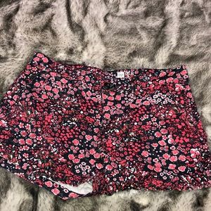 gap floral short cargo shorts